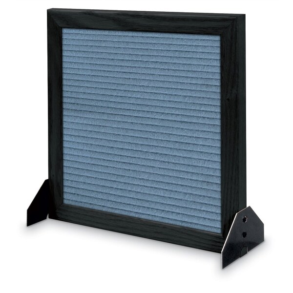 Indoor Enclosed Combo Board, 48"x36", Bronze Frame/Grey & Cobalt